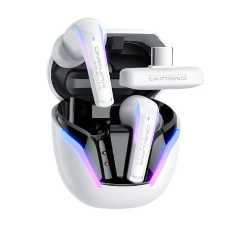 หูฟังเกมมิ่งไร้สาย Onikuma T27 ไมโครโฟน ENC - สีขาว_0