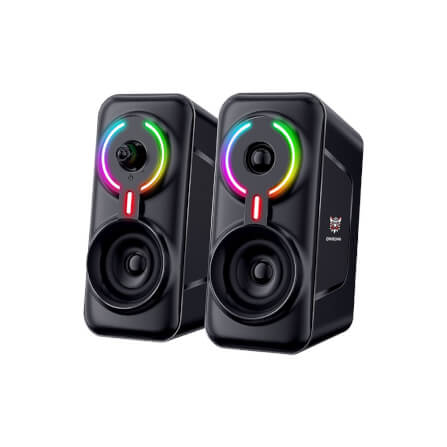 ลำโพงตั้งโต๊ะ ONIKUMA L6 DEKTOP SPEAKER - สีดำ_0