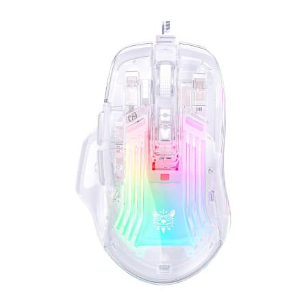 เมาส์เกมมิ่ง ONIKUMA CW923 WIRED ESPORT GAMING MOUSE - โปร่งใส_0