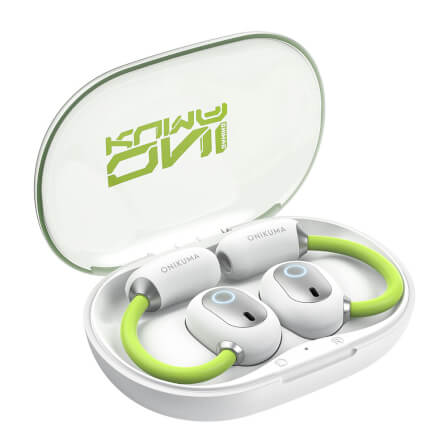 หูฟังไร้สาย Onikuma T25 ใส่ออกกำลังกาย Bluetooth 5.4 - สีขาว_1