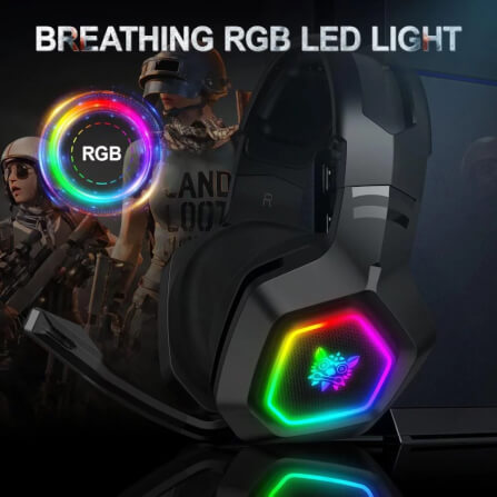 หูฟังเกมมิ่ง ONIKUMA K10 GAMING HEADSET - สีดำ_1