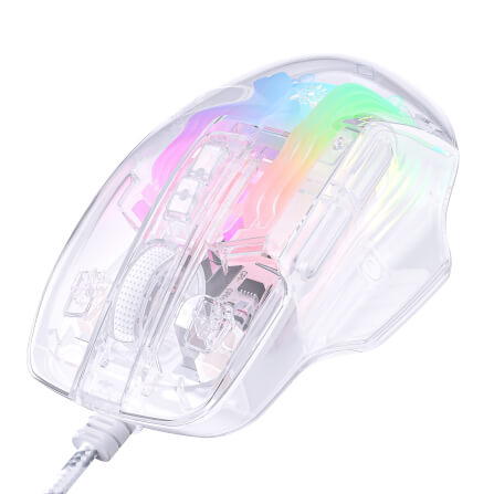 เมาส์เกมมิ่ง ONIKUMA CW923 WIRED ESPORT GAMING MOUSE - โปร่งใส_1