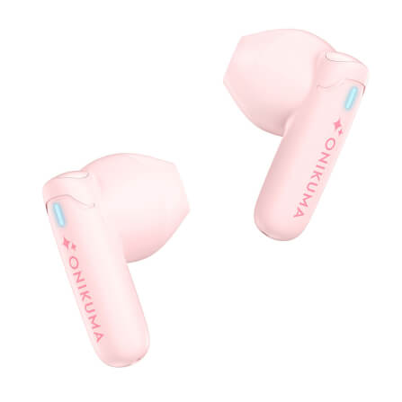 หูฟังเกมมิ่งไร้สาย Onikuma KUKU & NINI รูปทรงน่ารัก Bluetooth 5.3 - สีชมพู_2