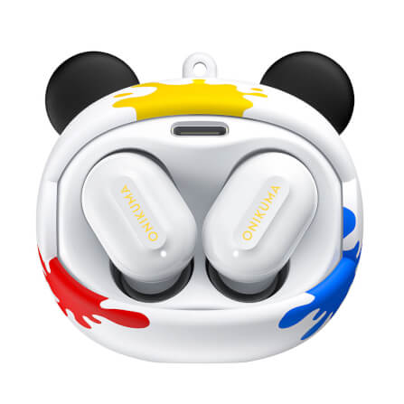 หูฟังเกมมิ่งไร้สาย Onikuma T20 มาพร้อมเคสชาร์จ - สีขาว_3