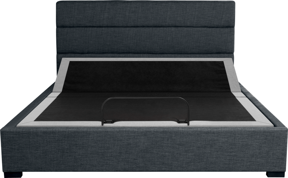 เตียงปรับระดับไฟฟ้า+กรอบเตียง 3.5 ฟุต LUNIO SMART RISE ADJUSTABLE BED + LUNIO ATLAS ADJUSTABLE BED FRAME GRAY_0