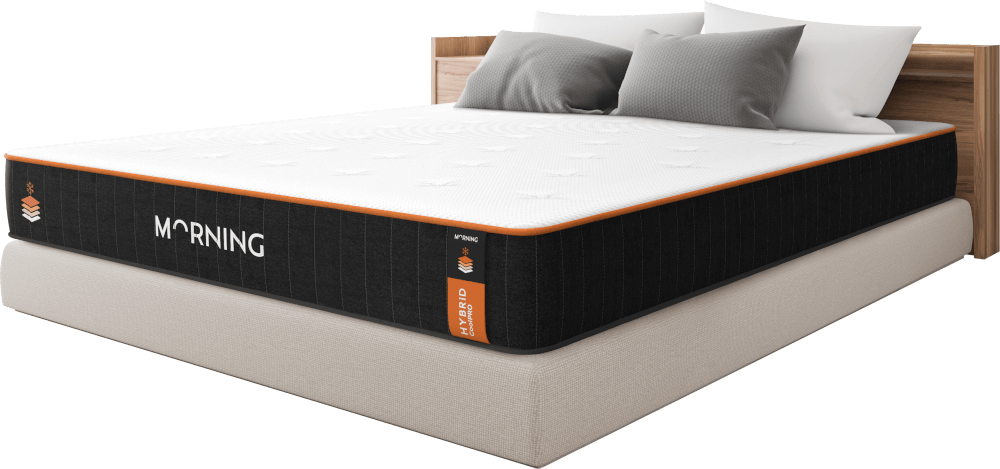 ที่นอนเมมโมรี่โฟมพ็อกเก็ตสปริง 5 ฟุต MORNING HYBRID COOLPRO