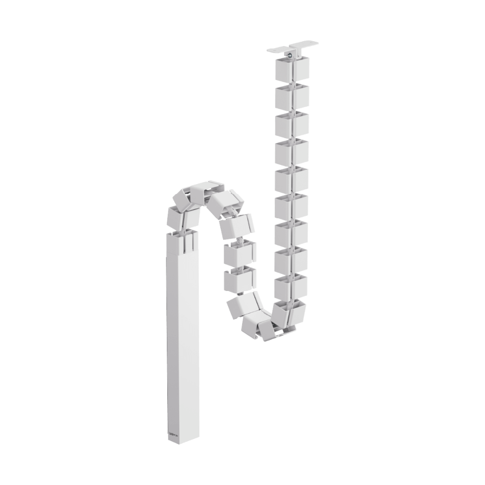 รางเก็บสายไฟ LUNIO ERGO CYMAG CABLE MANAGEMENT SPINE WHITE สีขาว