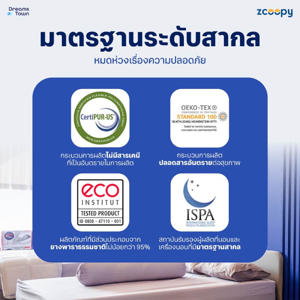 ที่นอนปิคนิค ZCOOPY 3 FOLD PREMIUM LATEX TOPPER_6