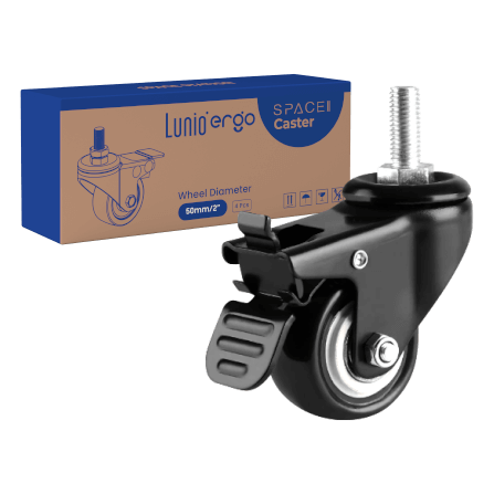 ล้อสำหรับโต๊ะปรับระดับ LUNIO ERGO SPACE II CASTER_0