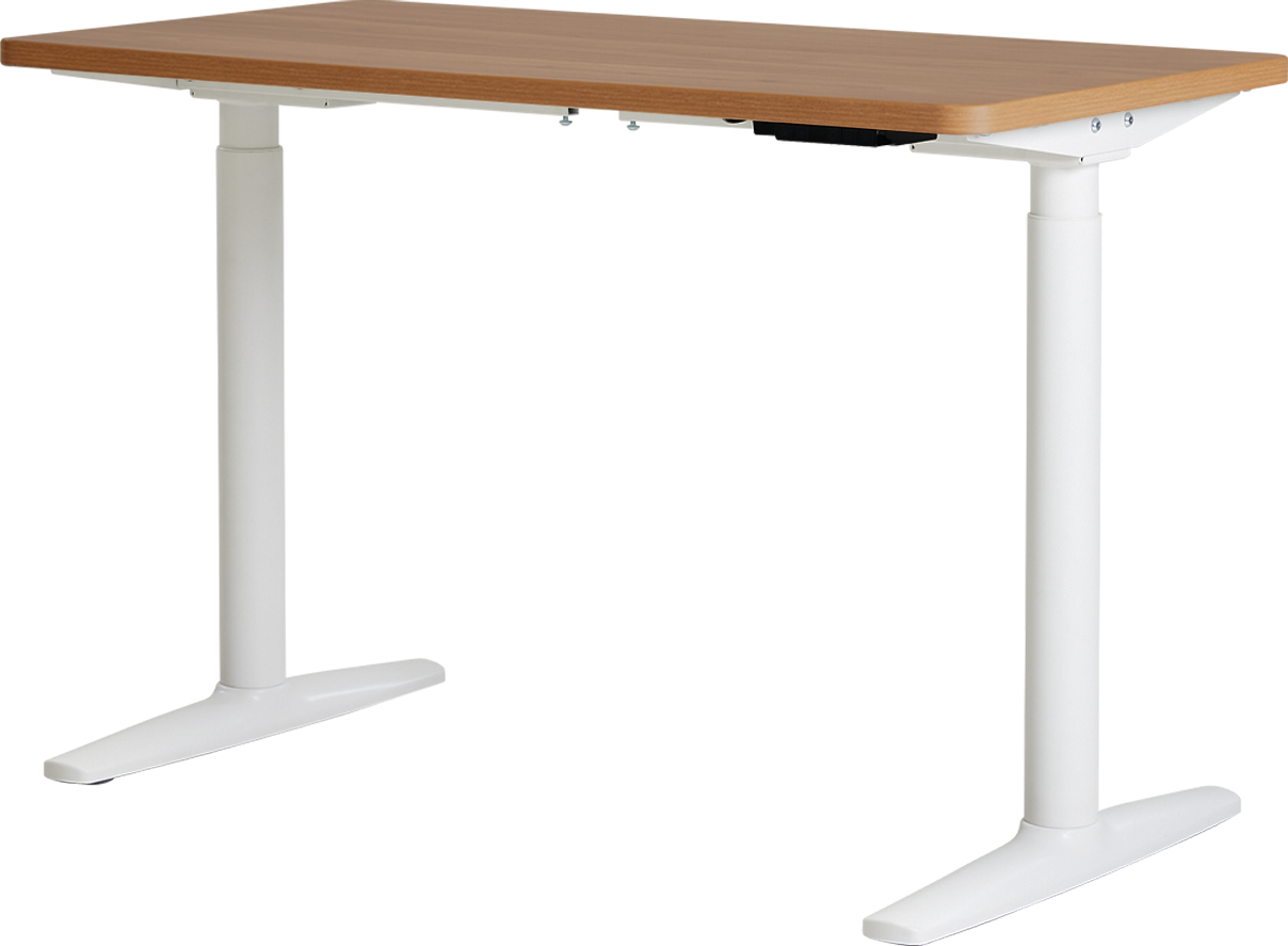 โต๊ะปรับระดับไฟฟ้าเพื่อสุขภาพ LUNIO SPACE ONE สีไม้วอลนัท WOOD JUPITER SIZE 120 X 60 CM_0