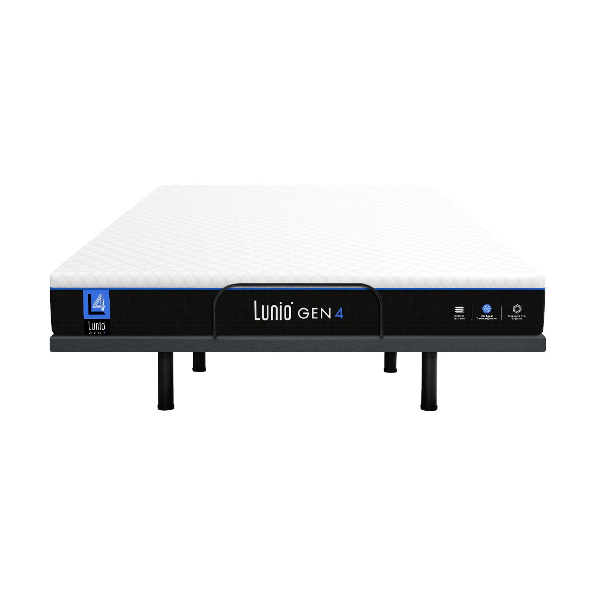 เตียงปรับระดับไฟฟ้า 3.5 ฟุต LUNIO SMART RISE มาพร้อมกับที่นอนยางพารา 3.5 ฟุต LUNIO GEN4_0