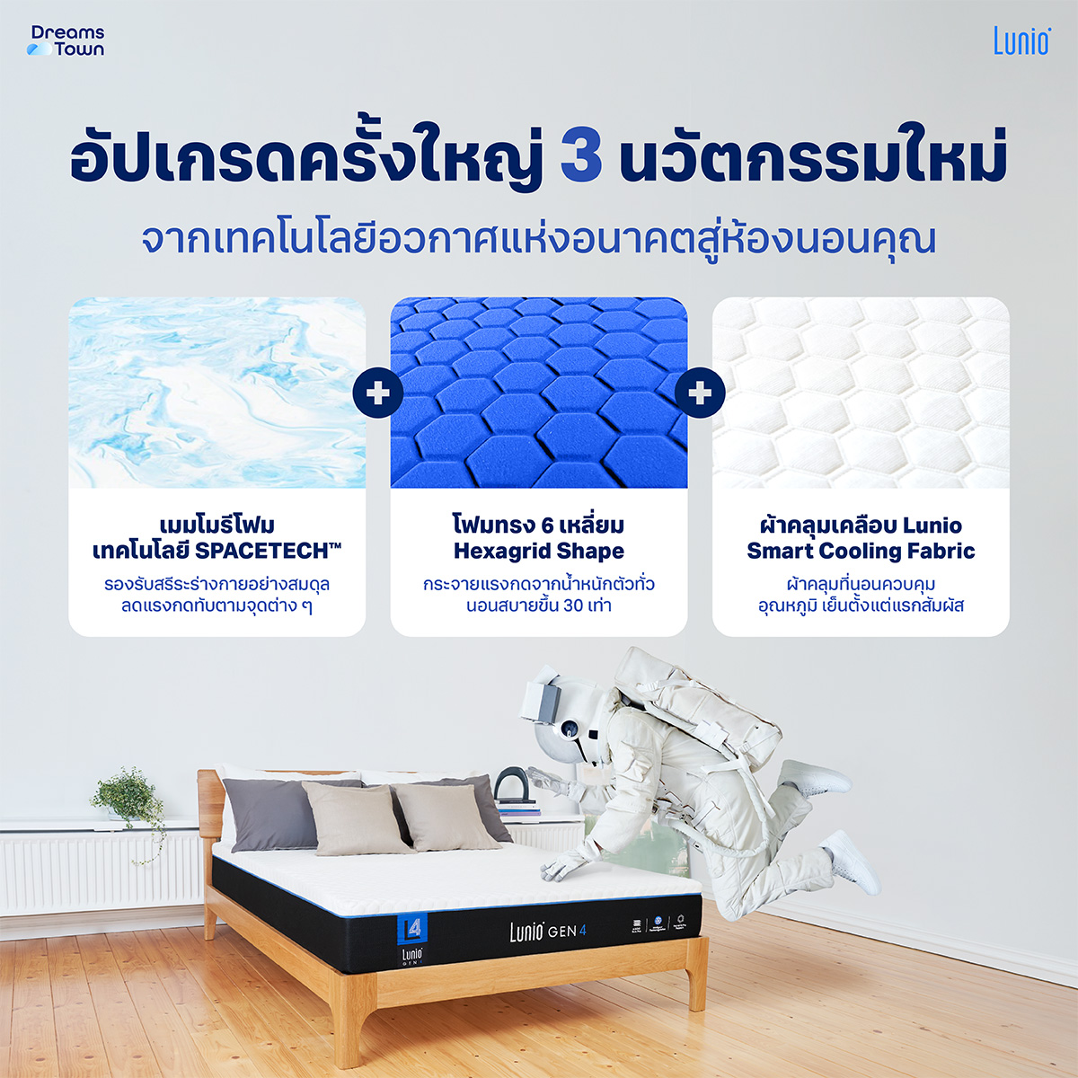 ที่นอนยางพารา 6 ฟุต Lunio Gen4 หนา 10 นิ้ว_2