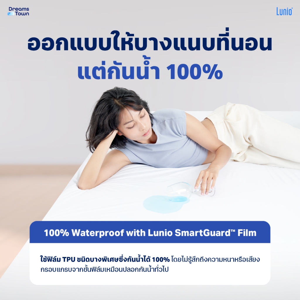 ผ้ารองกันเปื้อน 6 ฟุต LUNIO SMARTGUARD PROTECTOR_2