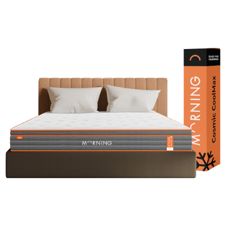 ที่นอนสปริง 3.5ฟุต MORNING SLEEP COSMIC COOLMAX หนา 8 นิ้ว_0