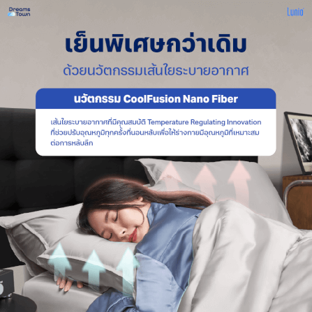 ผ้าปูที่นอน 3.5 ฟุต LUNIO SPACECOOL BAMBOO BEDDING SET GALAXY GRAY_4