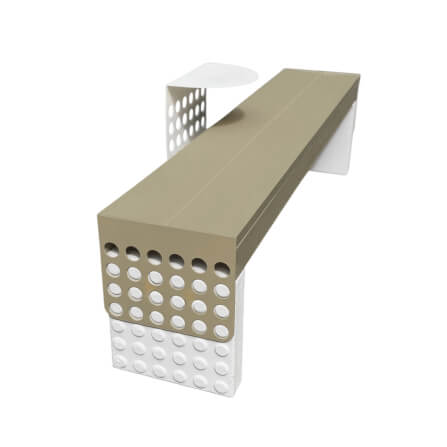 ม้านั่งภายนอก SALABANSUAN DOT BENCH PLUS ม้านั่ง+โต๊ะ 120CM สีเบจ_2