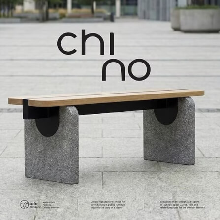 ม้านั่งภายนอก SALABANSUAN CHINO BENCH 120CM สีไม้ธรรมชาติ_2