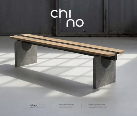 ม้านั่งภายนอก SALABANSUAN CHINO BENCH 140CM สีไม้ธรรมชาติ_2
