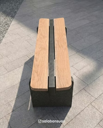 ม้านั่งภายนอก SALABANSUAN CHINO BENCH 120CM สีไม้ธรรมชาติ_5