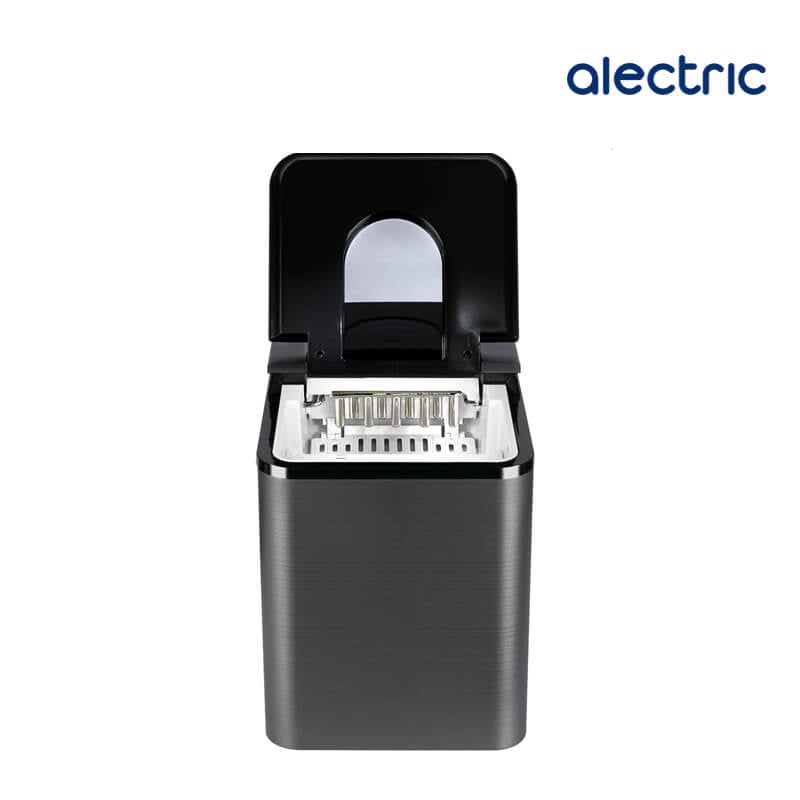 เครื่องทำน้ำแข็งอัตโนมัติ ALECTRIC รุ่น IC-A12 สีดำ_8