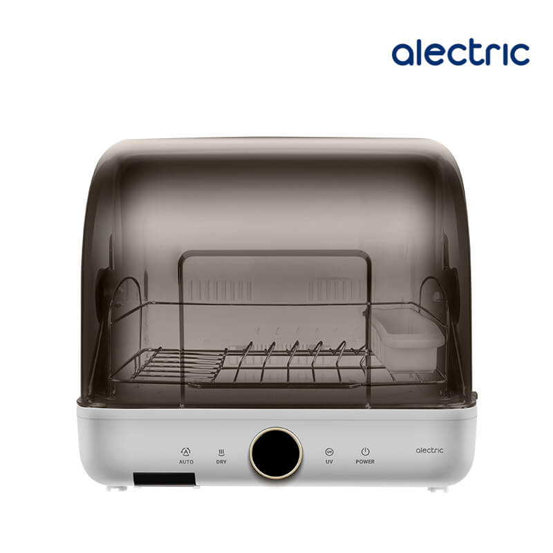 เครื่องอบจานไฟฟ้าพรัอมแสง UV ALECTRIC รุ่น DV1 สีขาว_9