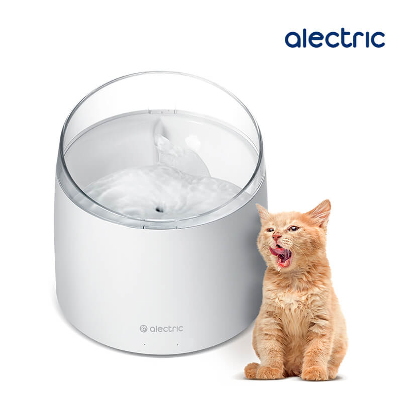 น้ำพุสัตว์เลี้ยงอัตโนมัติ ALECTRIC รุ่น FT1 สีขาว_1