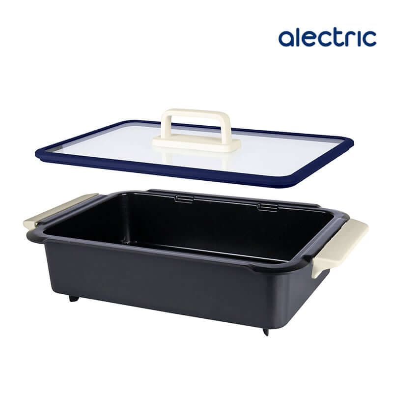 เตาปิ้งย่างไฟฟ้า ALECTRUC รุ่น X2 (SG1-X2 3 PLATES) สีครีม