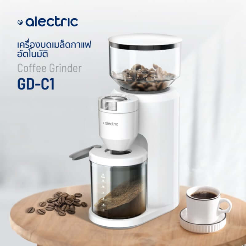 เครื่องบดกาแฟ ALECTRIC รุ่น GD-C1 สีดำ