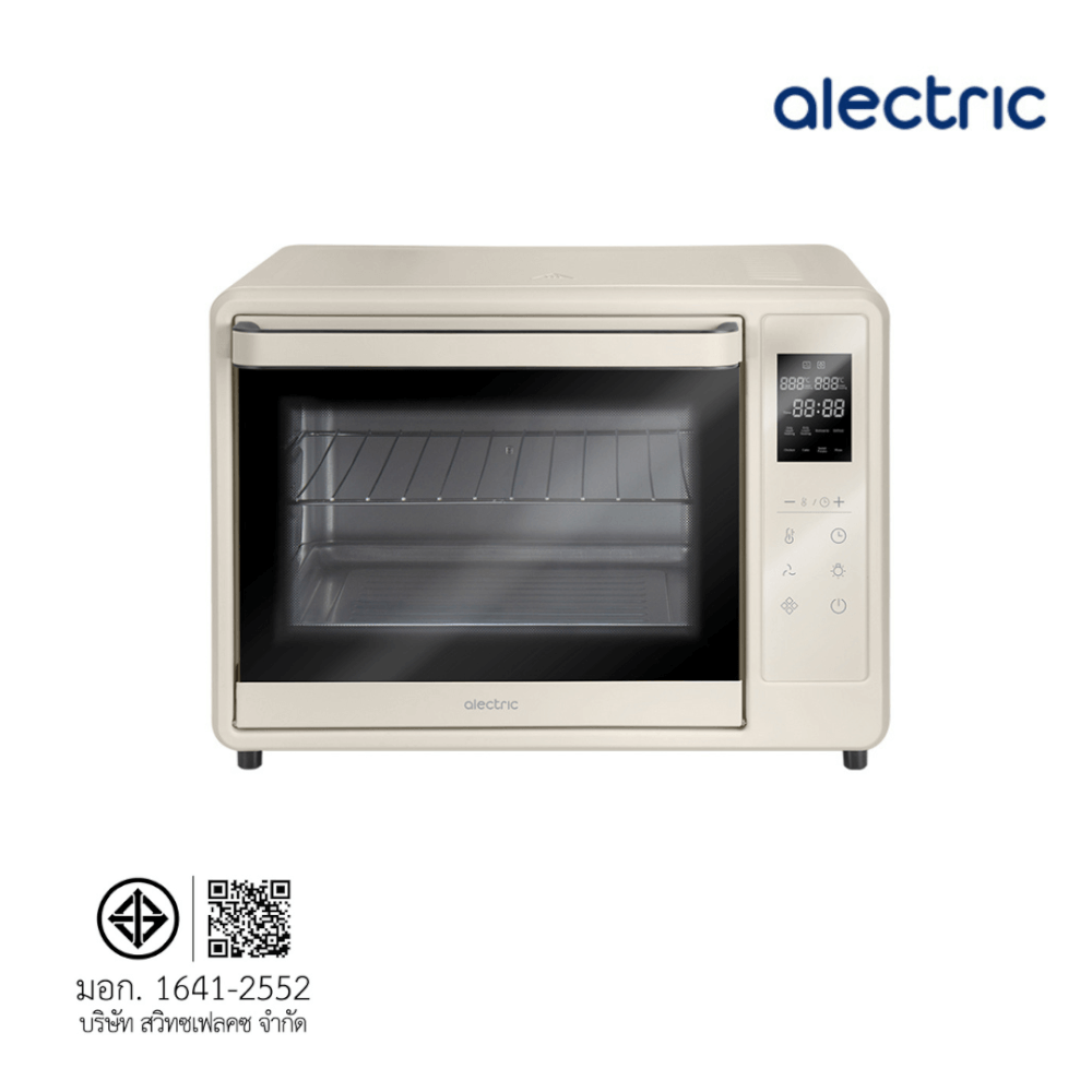 เตาอบไฟฟ้า ALECTRIC รุ่น EO-V2 สีครีม