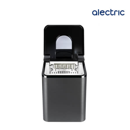 เครื่องทำน้ำแข็งอัตโนมัติ ALECTRIC รุ่น IC-A12 สีดำ_0