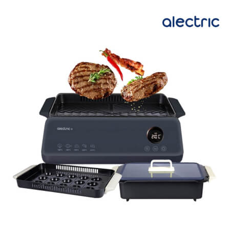 เตาปิ้งย่างไฟฟ้า ALECTRUC รุ่น X2 (SG1-X2 3 PLATES) สีน้ำเงินเข้ม_1