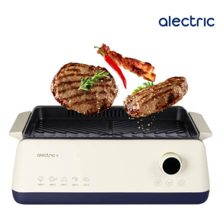 เตาปิ้งย่างไฟฟ้า ALECTRUC รุ่น X2 (SG1-X2 1 PLATES) สีครีม_1