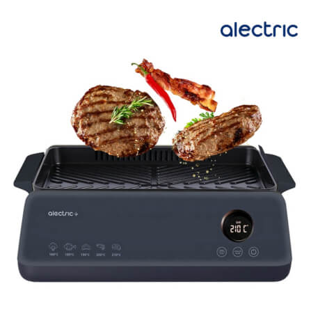 เตาปิ้งย่างไฟฟ้า ALECTRUC รุ่น X2 (SG1-X2 1 PLATES) สีน้ำเงินเข้ม_1