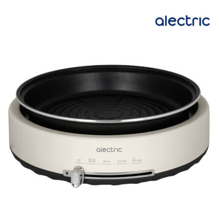 หม้อไฟฟ้าอเนกประสงค์ ALECTRIC รุ่น ST-1 สีครีม_1