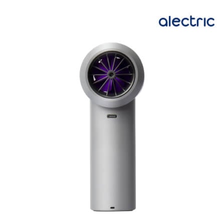 พัดลมพกพา ALECTRIC รุ่น CF1 สีม่วง/เทา_1