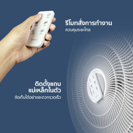 พัดลมสไลด์ 16 นิ้ว ALECTRIC รุ่น RF2 สีขาว_6