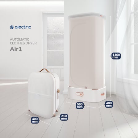เครื่องอบพกผ้า ALECTRRIC รุ่น AIR1 สีขาว_7