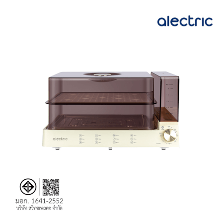 หม้อนึ่งไฟฟ้า ALECTRIC รุ่น ST-ONE สีครีม_7
