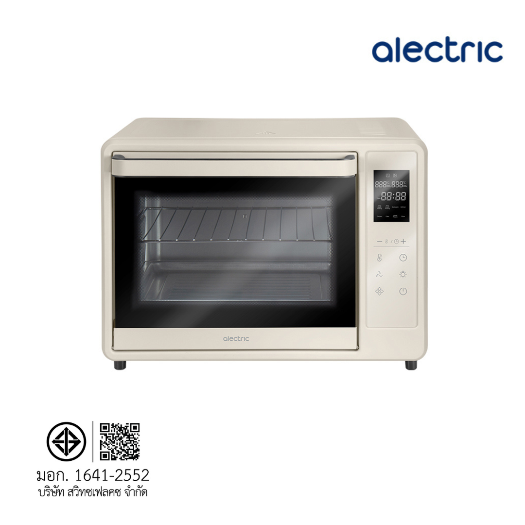 เตาอบไฟฟ้า ALECTRIC รุ่น EO-V2 สีครีม_9