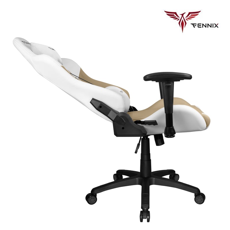 เก้าอี้เกมมิ่ง Fennix รุ่น Varda Series VD-007 สีลาเต้/ขาว_3