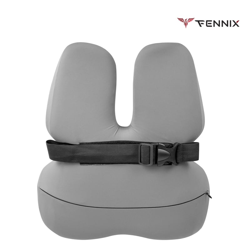เบาะรองหลัง Fennix รุ่น rabbit ergo สีเทา_2