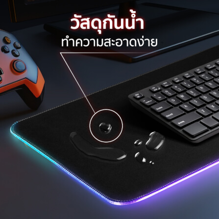 แผ่นรองเมาส์ FENNIX รุ่น MP06-4 สีดำ_4