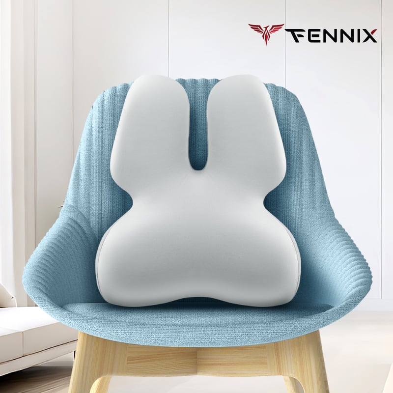 เบาะรองหลัง Fennix รุ่น rabbit ergo สีเทา_7