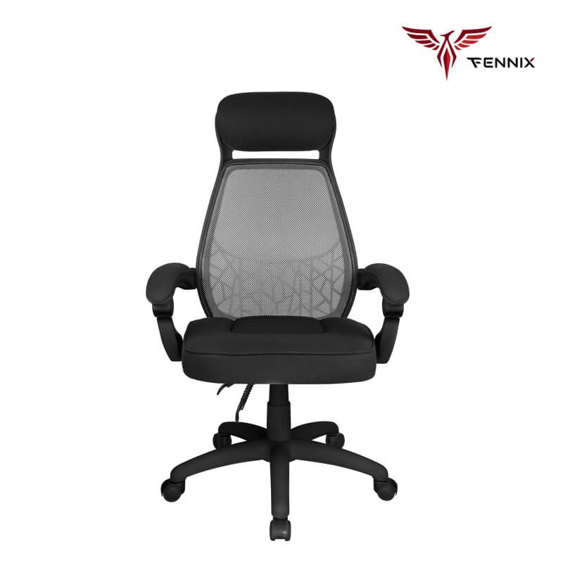 เก้าอี้สำนักงาน Fennix รุ่น Jupiter Series สีดำ_8