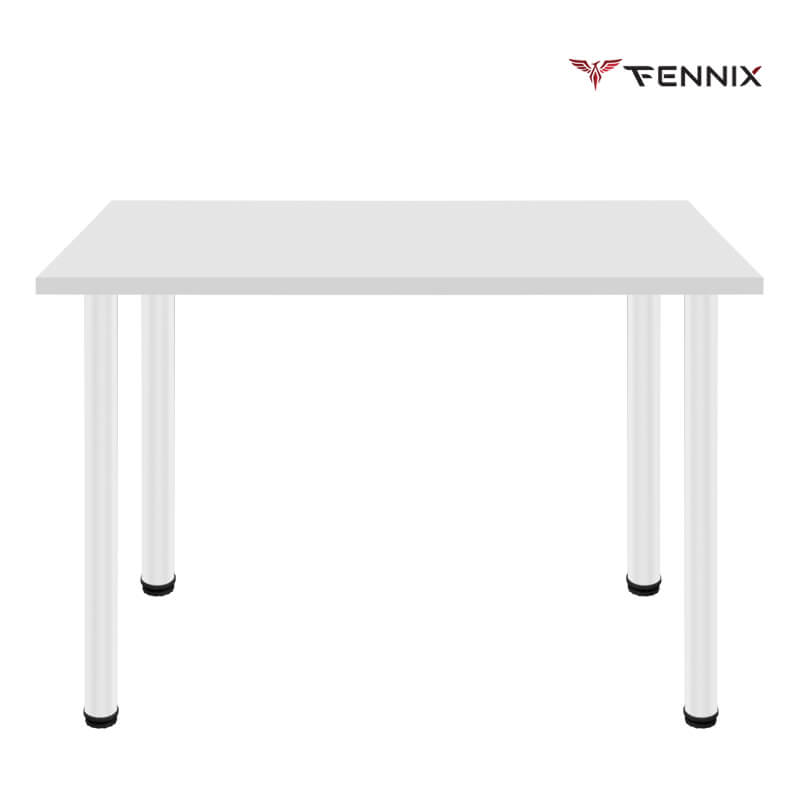 โต๊ะทำงาน Fennix รุ่น LINNMON 120*60cm สีขาว_6