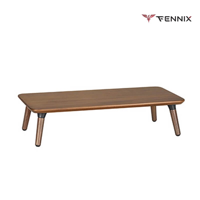 ชั้นวางจอคอม Fennix รุ่น STB-162 size L สีไม้มะฮอกกานี