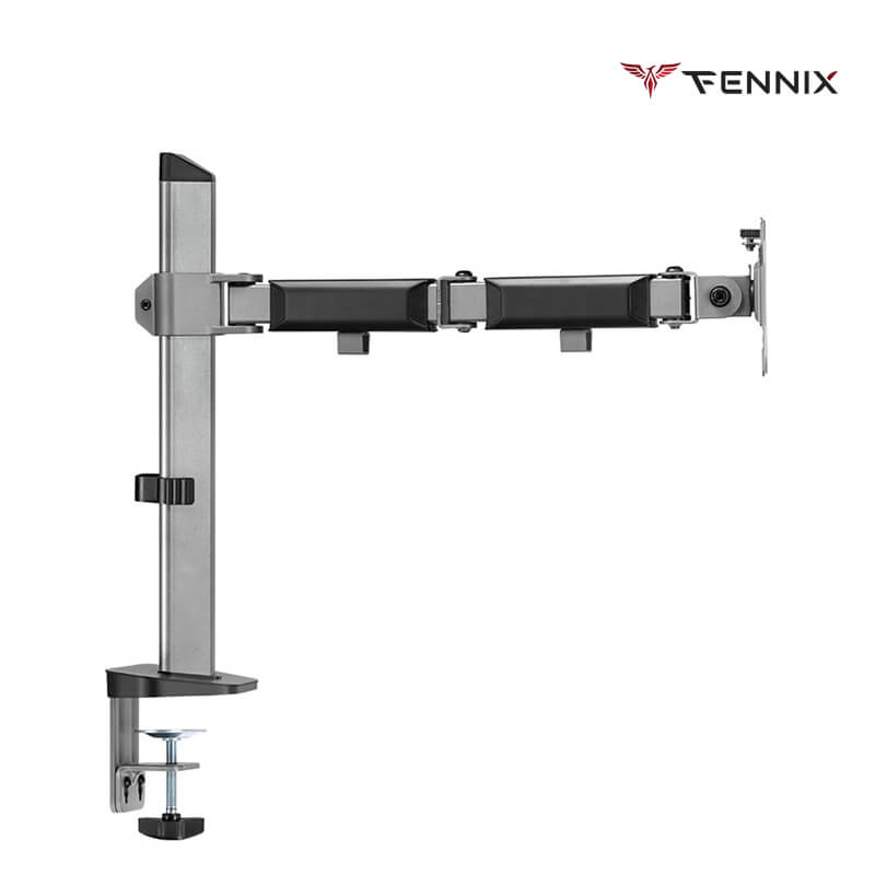 แขนจับจอมอนิเตอร์ Fennix รุ่น FN-Full Motion-S สีเทา