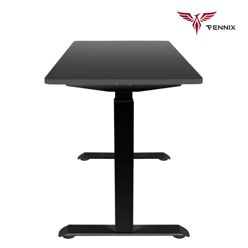 โต๊ะทำงานเพื่อสุขภาพ Fennix รุ่น 120*60cm สีดำ