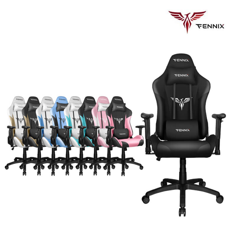 เก้าอี้เกมมิ่ง Fennix รุ่น Varda Series VD-007 สีมิ้นท์/ดำ