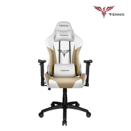 เก้าอี้เกมมิ่ง Fennix รุ่น Varda Series VD-007 สีลาเต้/ขาว